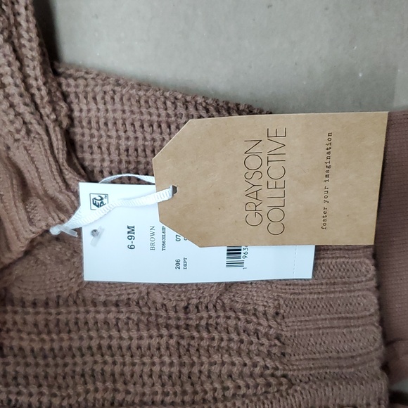 6/9M Cozy Cable Knit Cardigan and Pants Set - Picture 2 of 7